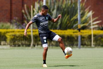 Imágenes del entrenamiento de Atlético Nacional.