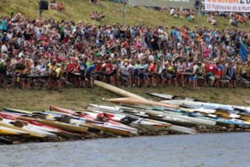 Walter Bouzán y Álvaro Fernández Fiuza han ganado hoy, la 79ª edición del Descenso Internacional del Sella, ya la habían ganado en cinco ocasiones.