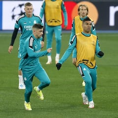 Rodrygo y Valverde completan el puzle de Ancelotti para el Clásico