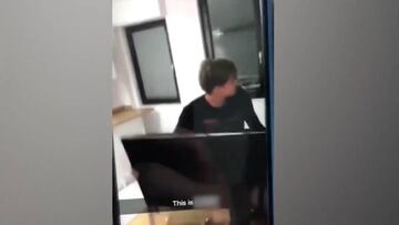 Un jugador escocés pierde la cabeza y se pone a destrozar su piso