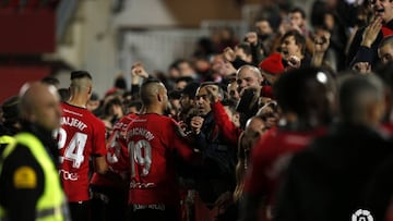 El Mallorca pasará la Navidad en playoff; el Nàstic, colista