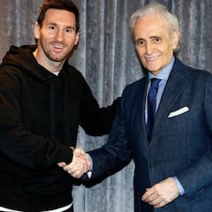 Leo Messi y Josep Carreras unen sus fundaciones en la lucha contra la leucemia