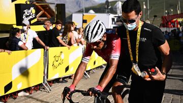 Nairo Quintana en el Tour de Francia