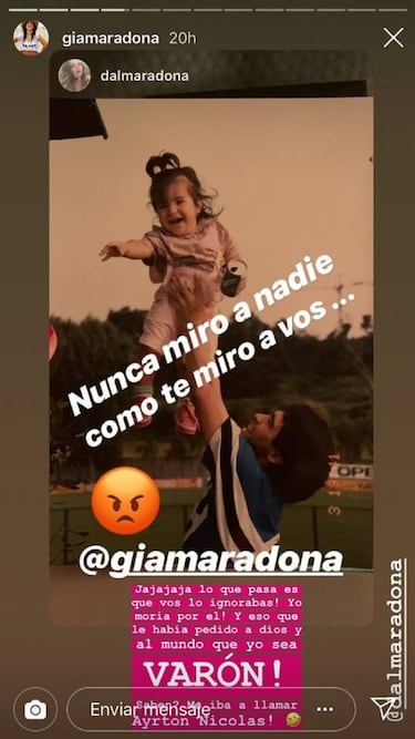 ¡Amor para siempre! Dalma y Gianinna compartieron fotos junto a Diego Maradona