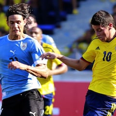El invicto de Colombia ante Uruguay en Barranquilla