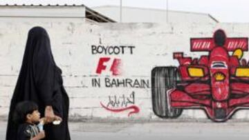 <b>RECHAZO. </b>En Bahrain llaman a boicotear el GP del 22 de abril.