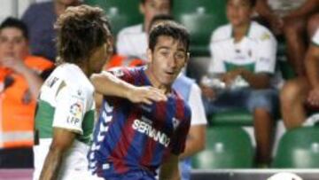 Saúl Berjón ante el Elche