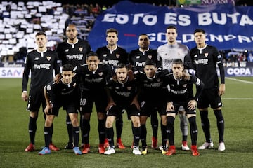 Equipo del Sevilla.