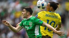 Ireland 1-1 Sweden: Clark own goal sees Republic held