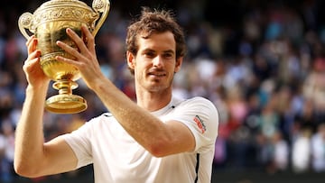 Andy Murray, en Wimbledon 2016.