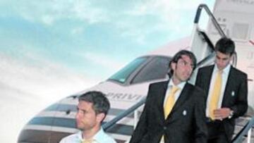 <b>CON EL RECUERDO DE ATENAS. </b>La expedición del Submarino desembarcó en la capital inglesa de la misma forma que en Grecia: convencidos de pasar de ronda.