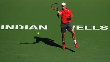 Nishikori, Nadal, Federer and Djokovic advance at Paribas Open