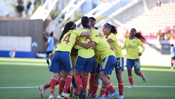 Colombia golea a Uruguay  y clasifica al Mundial Sub 20 de agosto