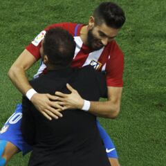 Carrasco participó en cinco de los siete goles del Atlético