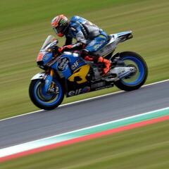 Tito Rabat se cae y se rompe la clavícula izquierda en Mugello