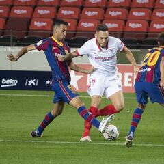 Barcelona-Sevilla en imágenes
