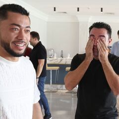 La emotiva despedida de Xavi con el Al Sadd, en imágenes