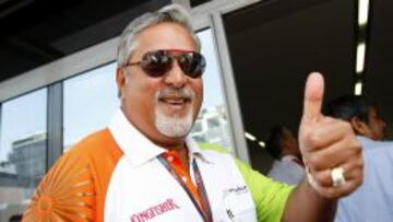 Vijay Mallya, dueño de Force India.