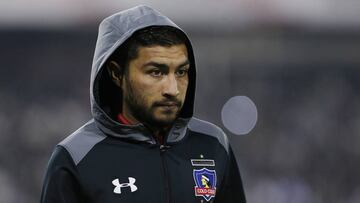 Fútbol,Colo Colo vs Huachipato.
Noche alba 2017.
El jugador de Colo Colo Nicolas Maturana, es presentado durante la Noche Alba en el estadio Monumental.
Santiago, Chile.
12/07/2016
Paul Plaza/Photosport**********
Football, Colo Colo v Huachipato.
White Night 2017.
Colo Colo's player Nicolas Maturana, is presented during the White Night 2017 at Monumental stadium in Santiago, Chile.
12/07/2016
Paul Plaza/Photosport