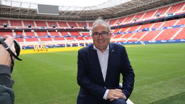 Luis Sabalza, presidente de Osasuna.