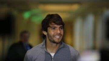 Kak&aacute; se incorpor&oacute; durante esta ma&ntilde;ana a la concentraci&oacute;n de Brasil.