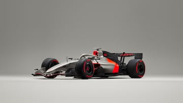 Audi presenta el boceto de su F1 para 2026