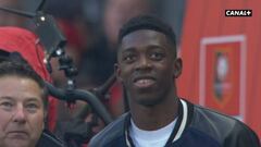 Dembélé participa en la sesión