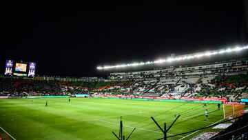 during the game Leon vs Santos, corresponding to Play In A B of the Torneo Apertura 2023 of the Liga BBVA MX, at Nou Camp Leon Stadium, on November 26, 2023.
<br><br>
durante el partido Leon vs Santos, correspondiente al Play In A B del Torneo Apertura 2023 de la Liga BBVA MX, en el Estadio Nou Camp Leon, el 26 de noviembre de 2023.