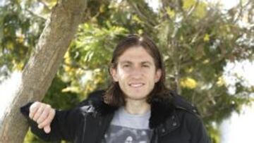 ¿ADIÓS? Filipe posa en el Cerro del Espino. De 28 años, el lateral ha pasado cuatro en el Atleti.