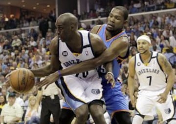 Kevin Durant y Quincy Pondexter.