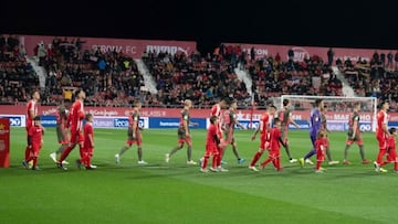 El Girona trabaja para jugar un partido con público en marzo