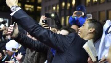 Cristiano y James: guiño a Ancelotti en el Balón de Oro