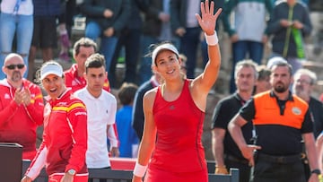 Muguruza pone el 3-0 y cierra la permanencia en 'segunda'