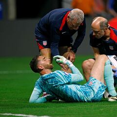 Matt Turner no salió al segundo tiempo del USA vs. Panamá