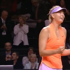 Sharapova vuelve a la competición con victoria