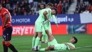 28/09/24 PARTIDO PRIMERA DIVISION
OSASUNA - BARCELONA
LESION SERGI DOMINGUEZ