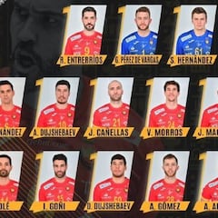 El 1x1 de los Hispanos para el Mundial de balonmano