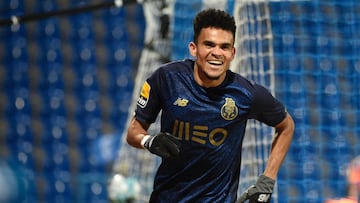 Luis Díaz en un partido del Porto