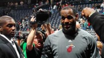 <b>FOCO DE ATENCIÓN. </b>LeBron está acostumbrado a los insultos y casi nunca ha perdido los nervios.