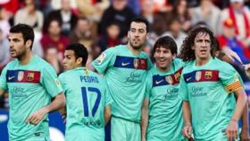 <b>LEO, UNA VEZ MÁS. </b>El argentino volvió a ser decisivo para el Barcelona: anotó el primer gol y propició la jugada del segundo que culminó Piqué.