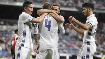 James, Isco y Marco Asensio: tres para un puesto inexistente