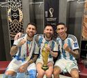 Messi, Di María y Otamendi con su último baile en Copa América