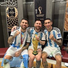 Messi, Di María y Otamendi con su último baile en Copa América