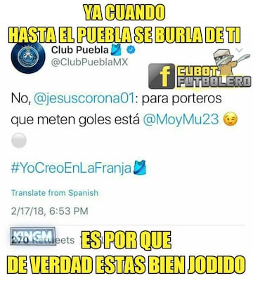 Pumas y Chivas roban los reflectores en los memes