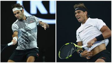 Roger Federer o Rafael Nadal entrarán a los veteranos en ganar un Grand Slam