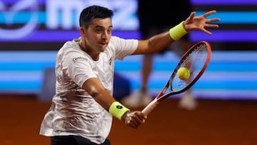 Tomás Barrios jugó su primer partido en un Masters 1000 y esto pasó: resultado y nuevo ranking