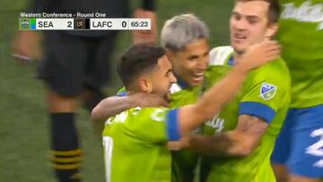 El golazo con el que Ruidíaz mete a los Sounders en la siguiente ronda