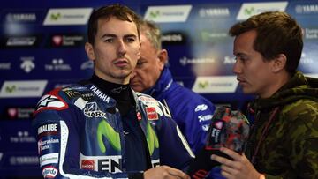 Jorge Lorenzo en Australia.