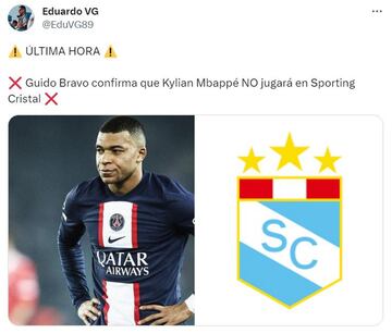 El cachondeo en Twitter con “Kylian Mbappé NO JUGARÁ”