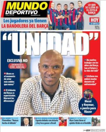 Portadas de la prensa deportiva